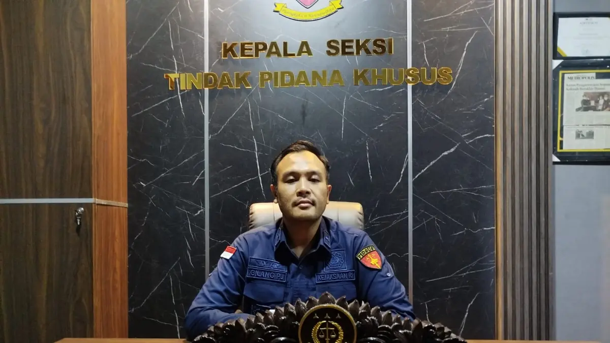 Kasi Pidsus Kejari Wonogiri Gilang Prama Jasa. (Iwan Adi Luhung/solobalapan.com)