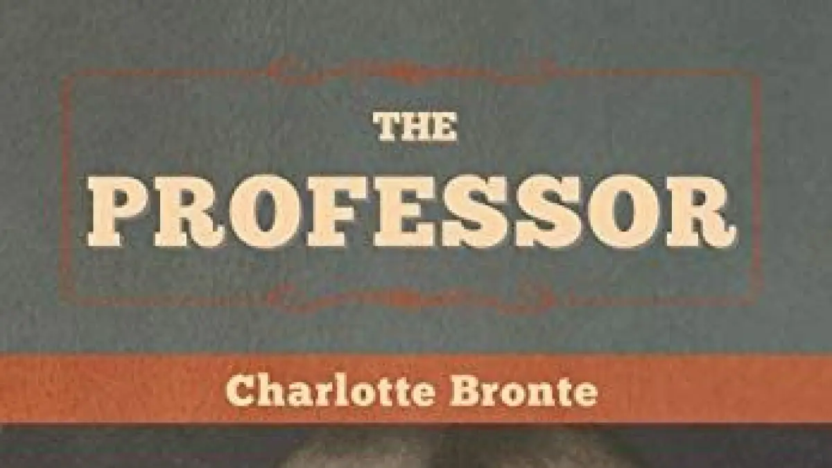 Novel The Professor karya Charlotte Bronte. Source: Pinterest 