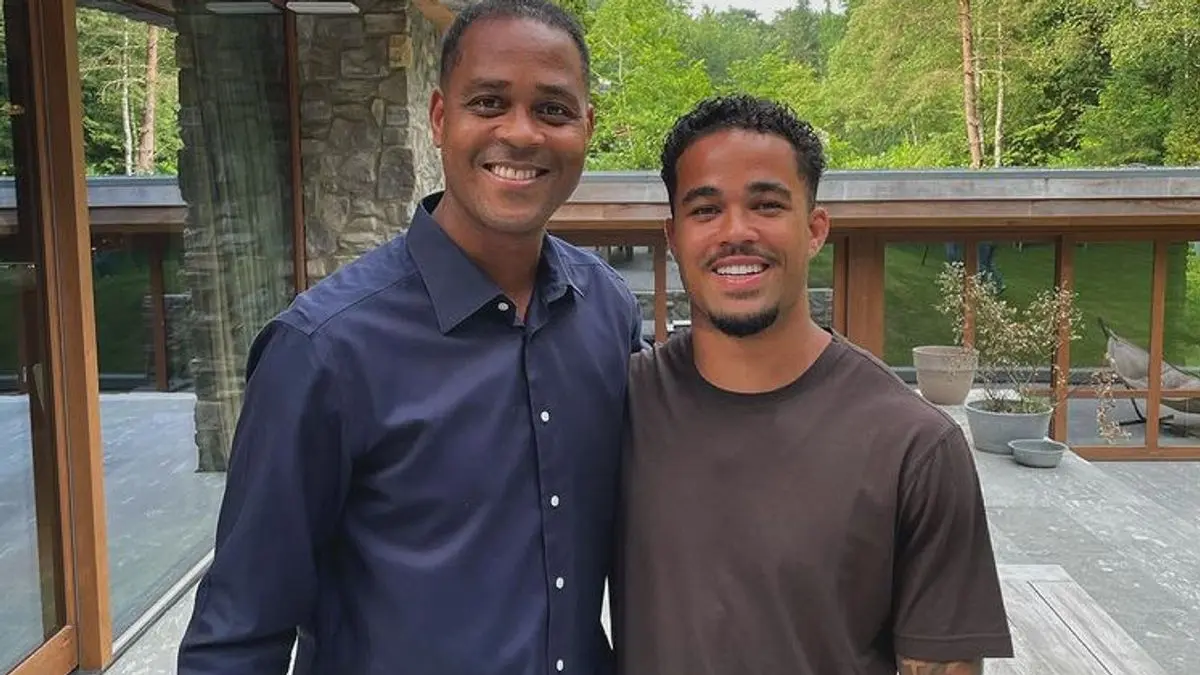 Patrick Kluivert dan Justin Kluivert.
