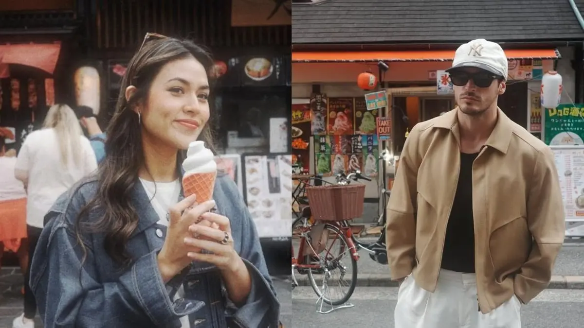 Raisa Andriana dan chef asal Prancis Mathis Molinié. (Kolase Instagram)