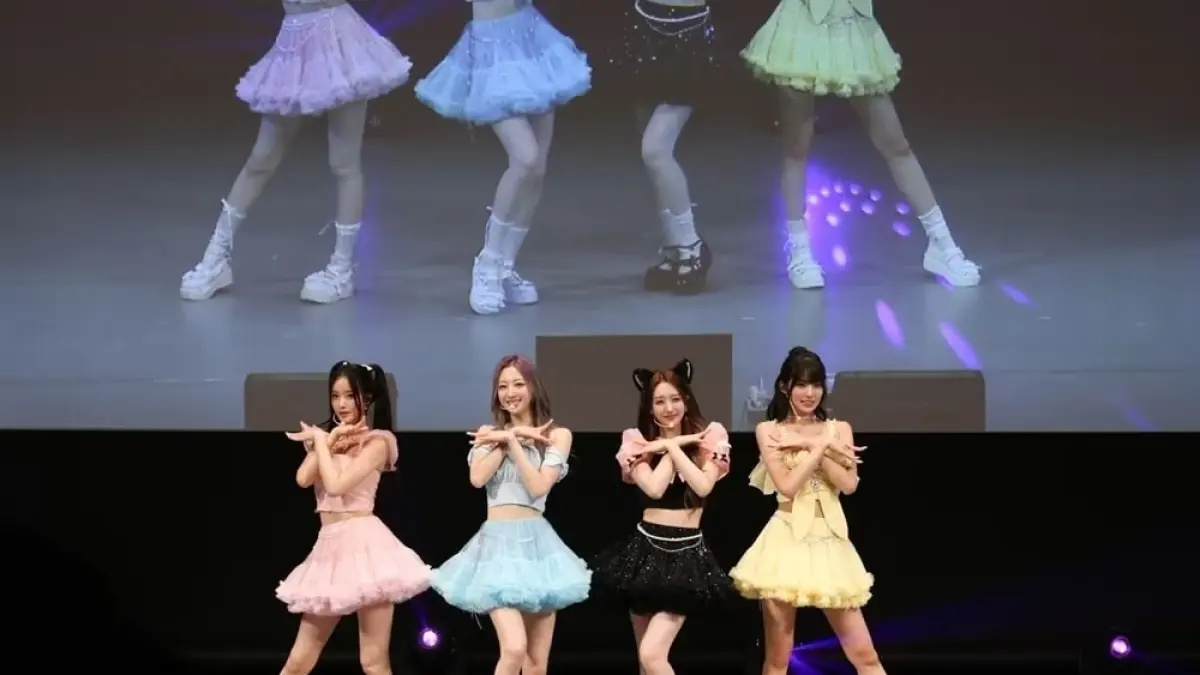 Sukses gelar Fan meet di Jepang, H1-KEY tebar pesona fresh hingga cute. (News1)