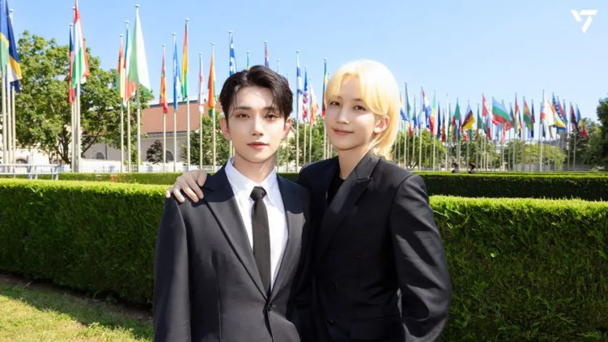 Comeback perdana Jeonghan usai wamil akan hadir lewat unit baru bersama Joshua. (Pinterest)