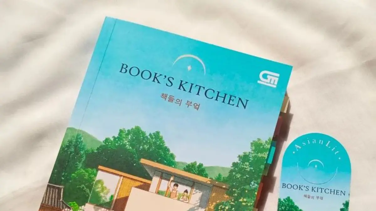 Cover buku Books Kitchen by Kim Jee - Hye (Pinterest)
