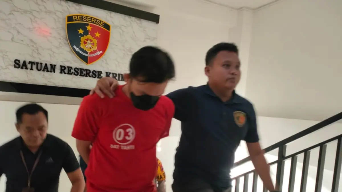 Pelaku pembuangan bayi tertangkap Polresta Surakarta (10/7) (Silvester Kurniawan/solobalapan.com)