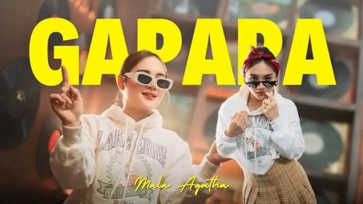 Icha Chellow dan Mala Agatha bawakan lagu Gapapa milik Anisa Bahar berujung kasus hukum. (Tangkapan Layar YouTube Mala Agatha Official)