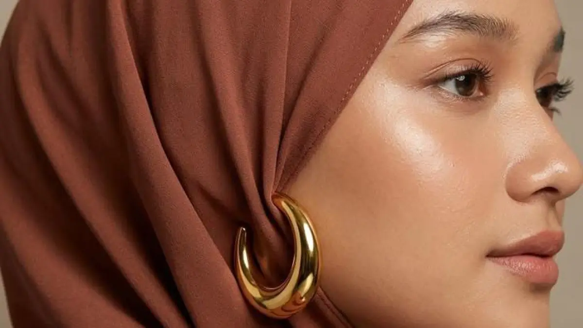 Hijab earrings (Pinterest)
