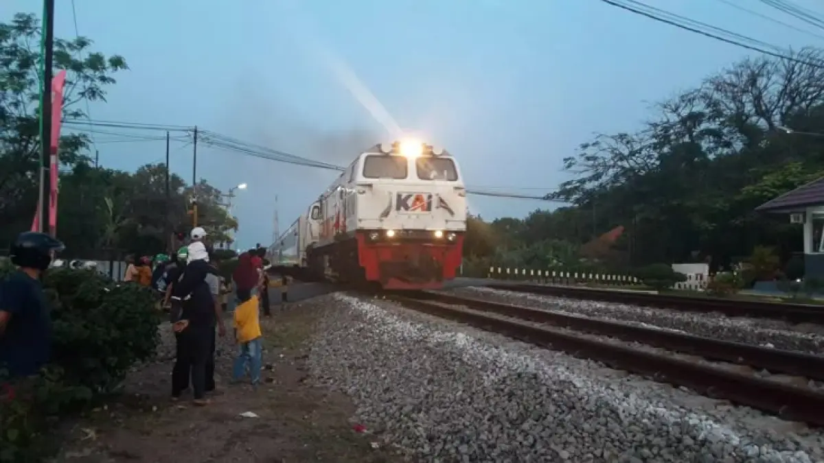 KA Gajayana melayani perjalanan Jakarta–Malang melalui lintas selatan Pulau Jawa. Kereta ini menjadi salah satu layanan eksekutif unggulan PT Kereta Api Indonesia sejak 1999. (Pinterest)