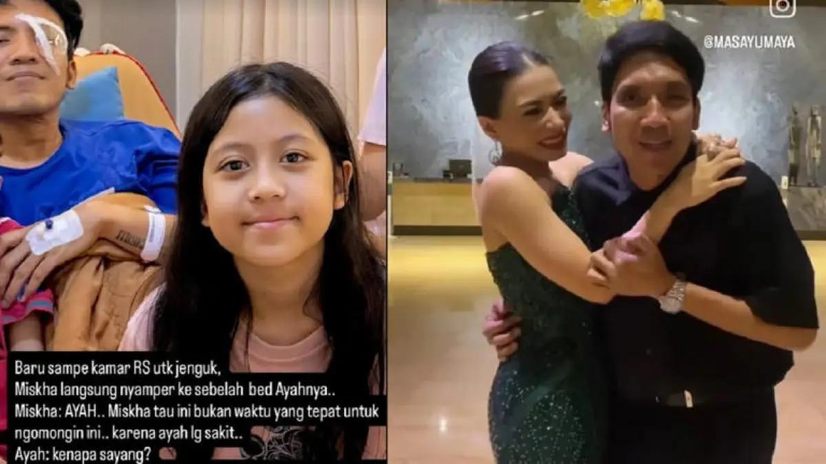 Desta ditegur sang anak gegara video gelendotan dengan Masayu Maya yang viral.