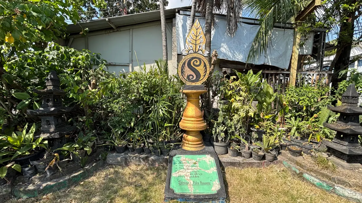penanda Kampung Jantirejo, Sondakan, Laweyan. (Siti Putri/Radar solo)