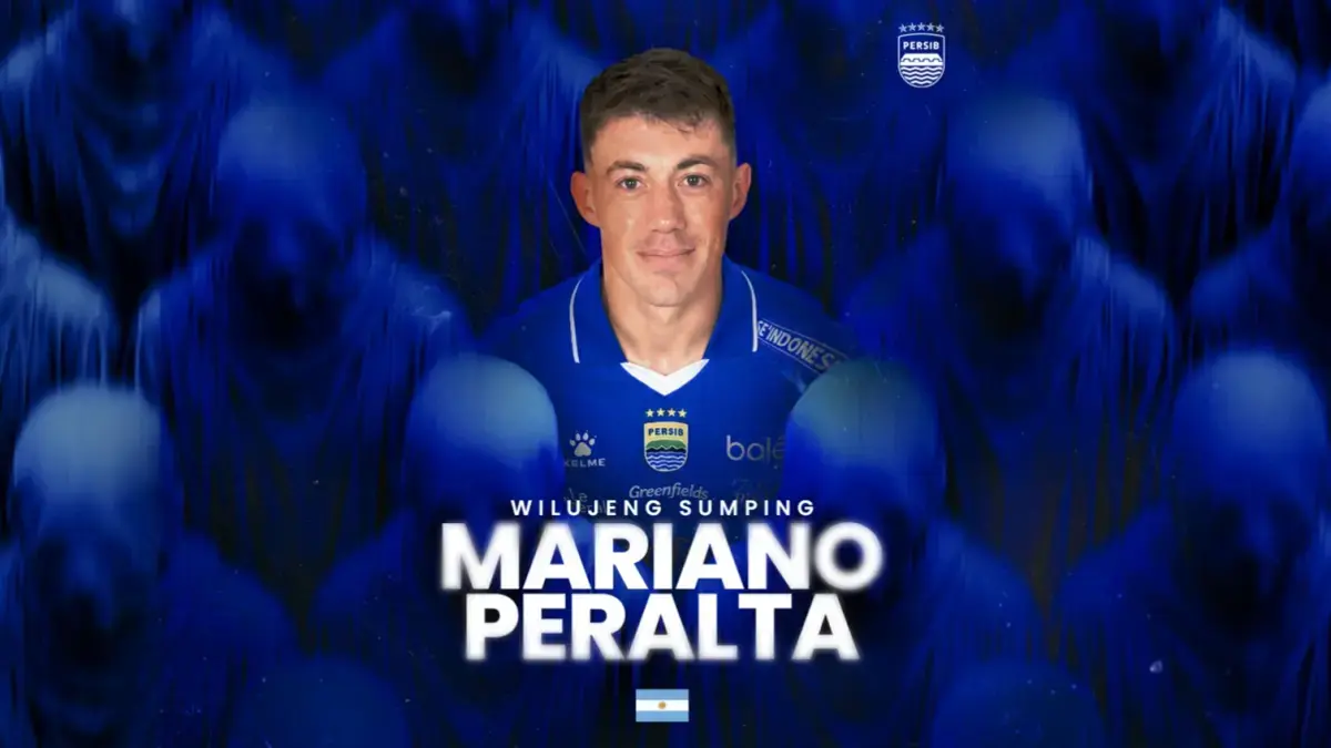 Mariano Peralta resmi gabung Persib.