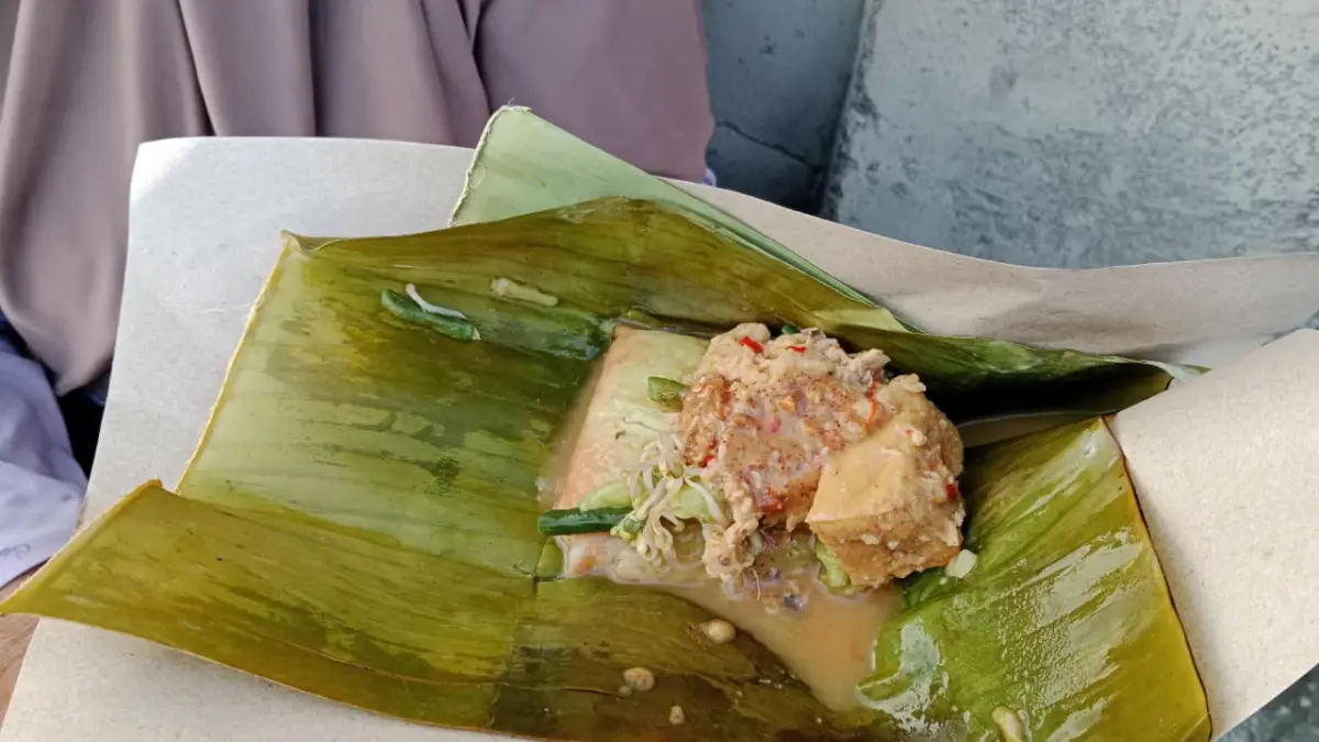 Gablok makanan tradisional khas Sragen. (Anmer jilvandis)