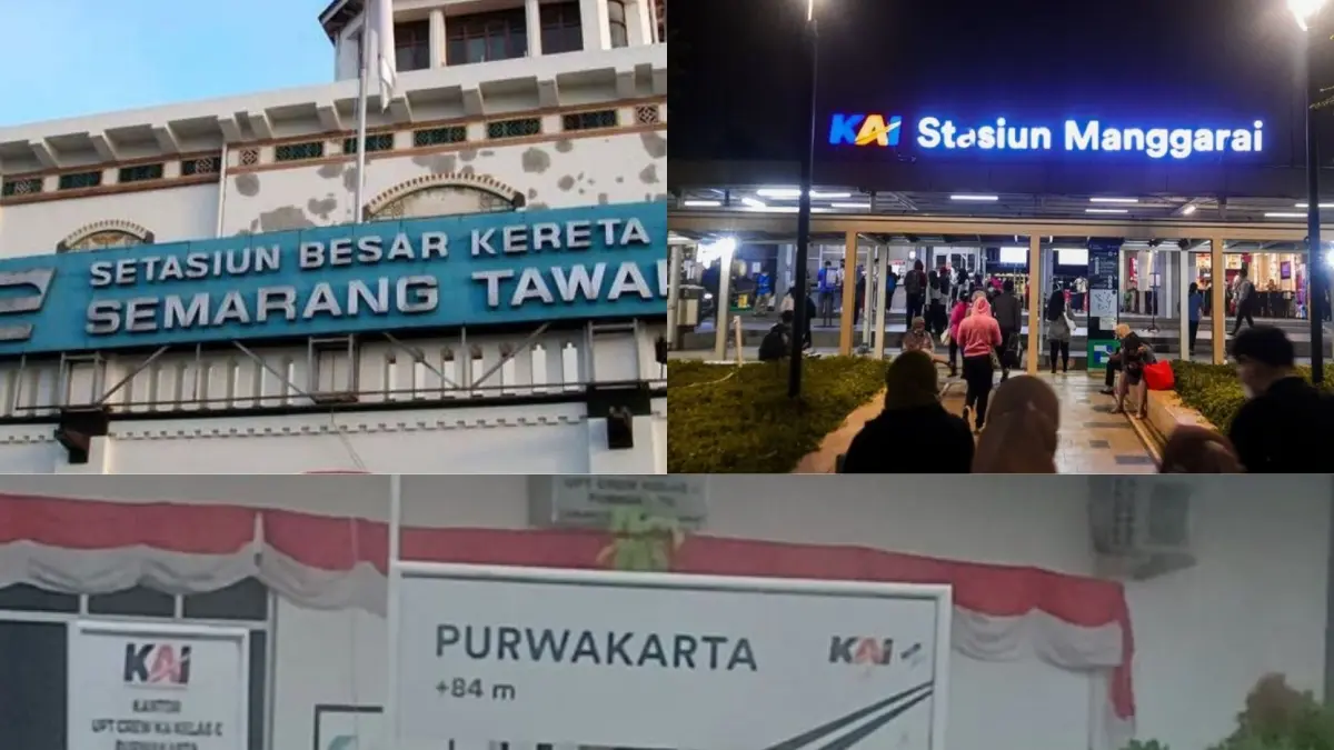 Sejumlah stasiun tua di Indonesia memiliki cerita mistis yang berkembang di masyarakat. (Pinterest)