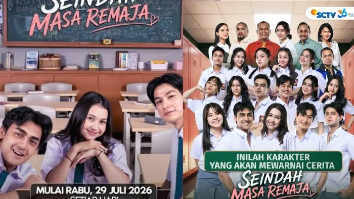 Poster Seindah Masa Remaja.