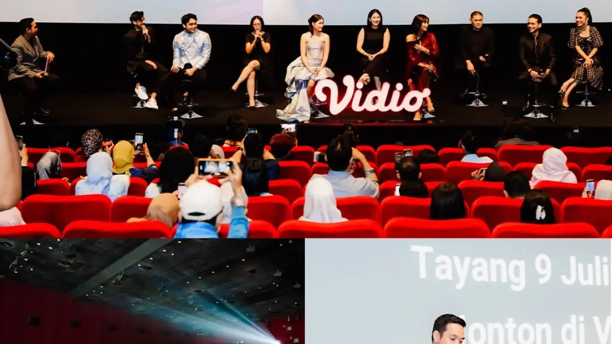 Potret para cast Manis di Bibir Series di acara Gala Premiere. (instagram manisdibibir.official)
