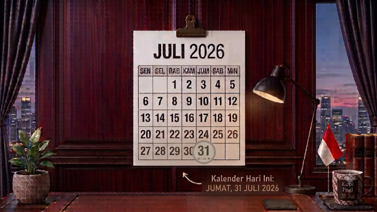 Tanggal 31 Juli 2026. (AI generated)