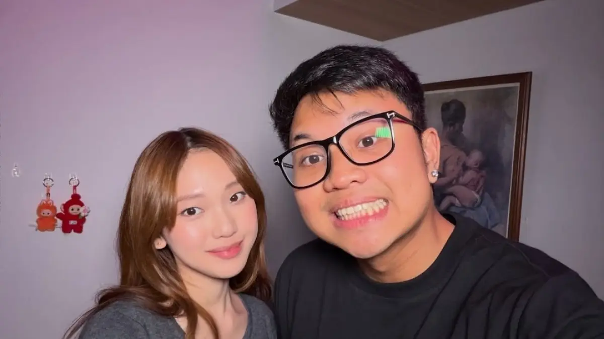 Selebgram Julia Prastini atau Jule bersama YouTuber Bigmo. (Instagram: bigmoskyy)
