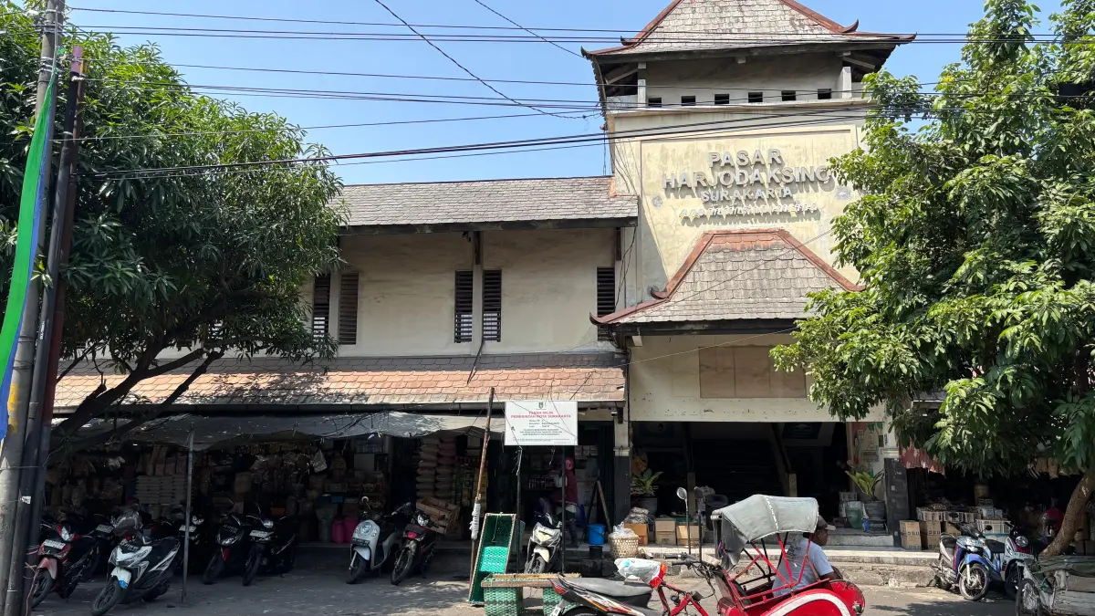 Pasar Harjodaksono. (Siti Putri/Radar solo)