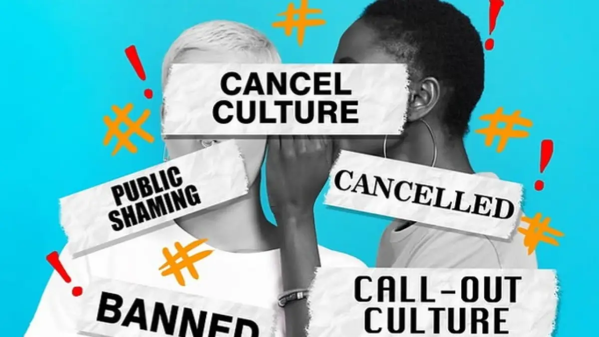 Poster Foto Terkait Cancel Culture