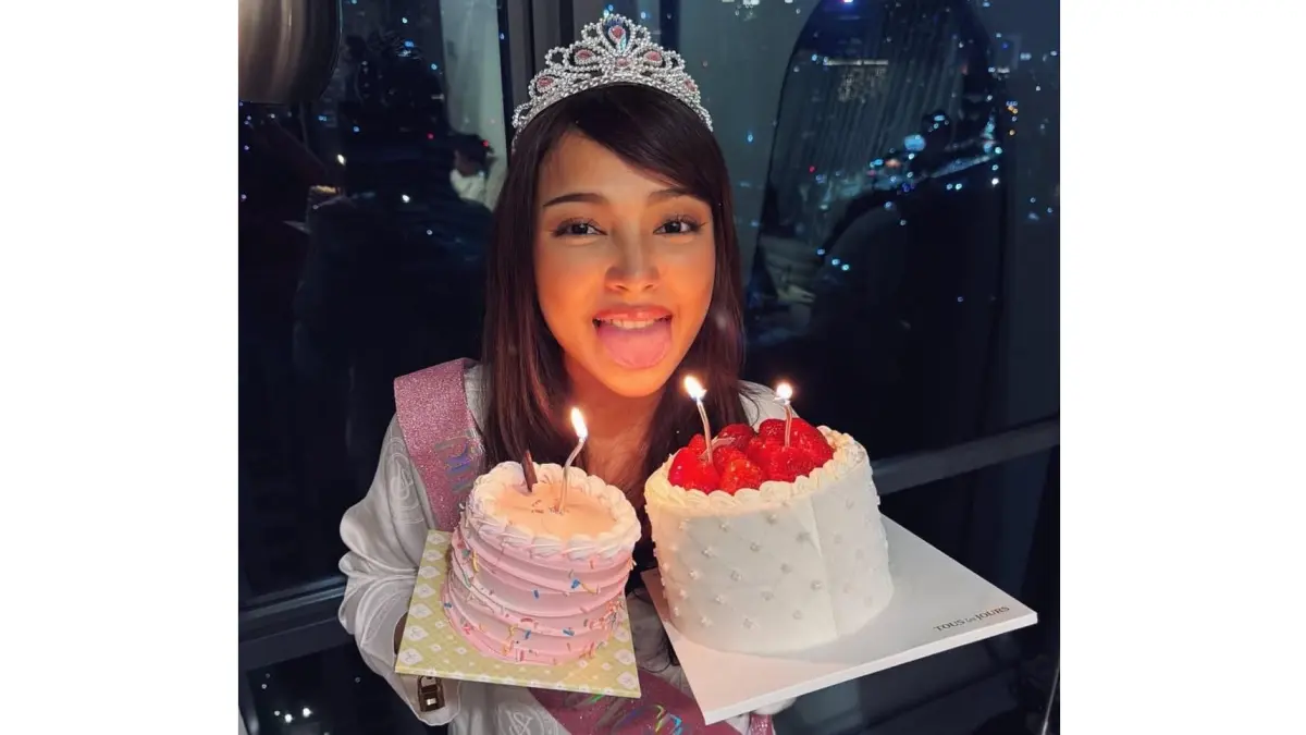 Arthada merayakan ulang tahun ke-22. (instagram/@arthaadaa)