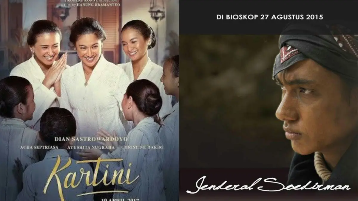 Ilustrasi Poster Film Tentang Tokoh Nasional (foto by pinterest)