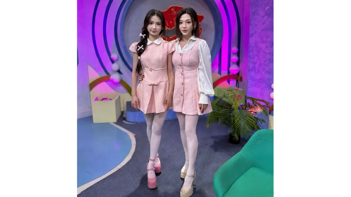 Newyence dan Chrystal. (Tiktok chrystal.xaviera)