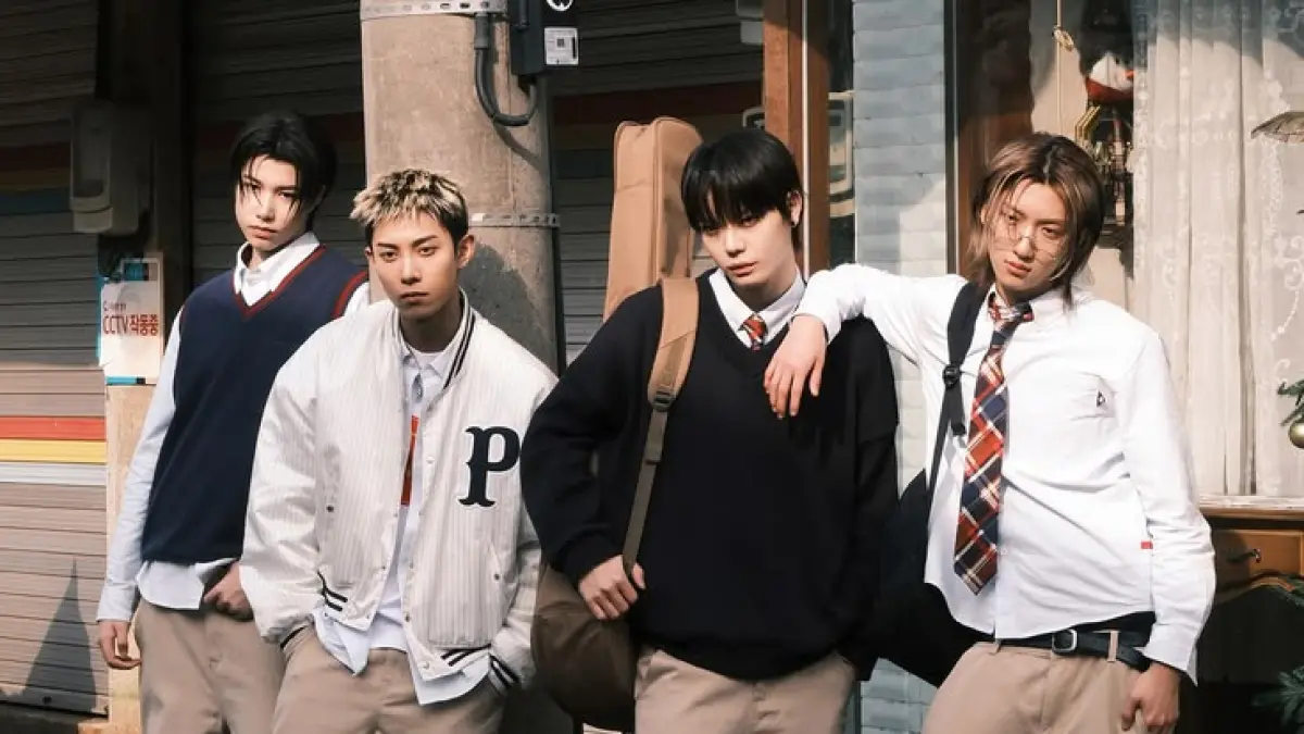 LNGSHOT adu kemampuan memasak di 4SHOBOSHOW EP.13! 🍳 Ryul–Ohyul membuat samgyetang, sementara Woojin–Louis menyiapkan belut panggang. Siapa yang menang? Ternyata berakhir imbang 1-1! (Pinterest)