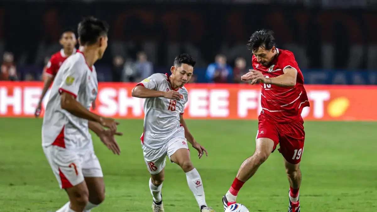 Timnas Indonesia Gagal Total di Piala AFF 2026. ()Salman Toyibi/Jawa Pos)