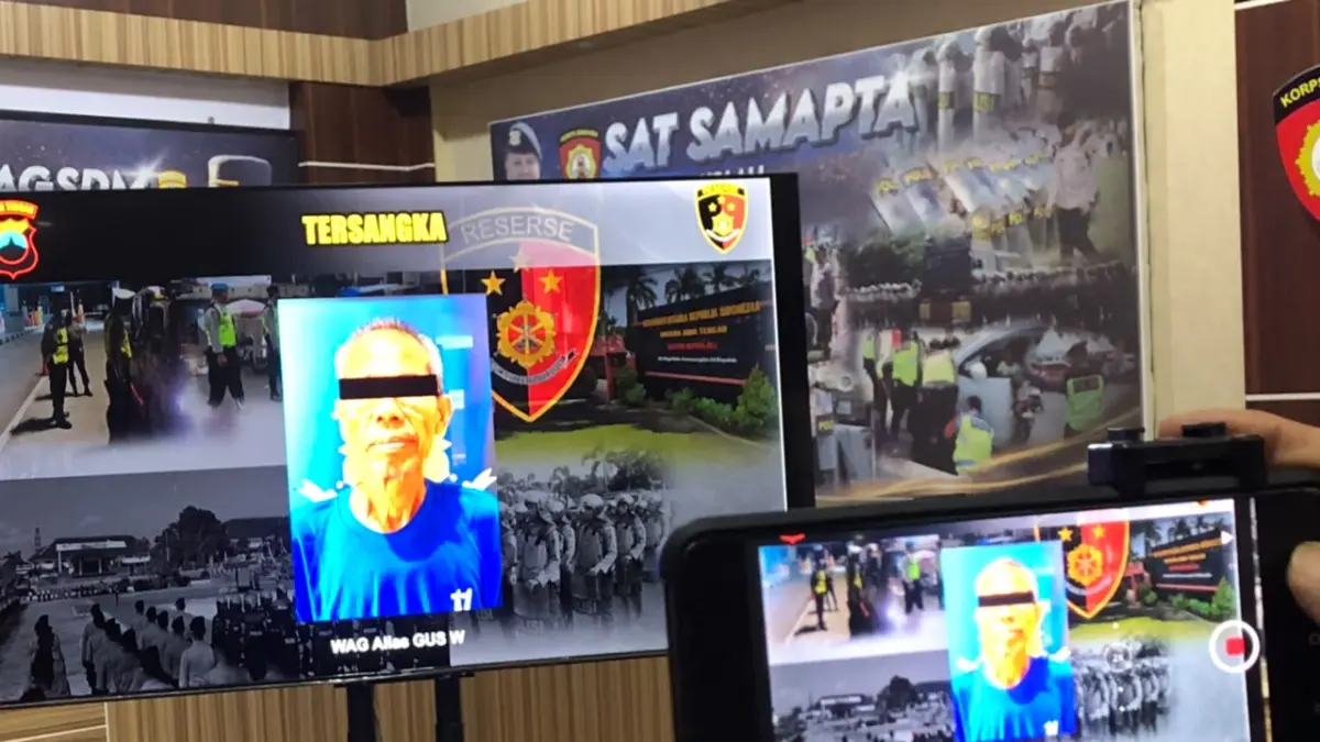 Pria di Boyolali berinisial WAG alias Gus W ditangkap karena diduga menipu ibu rumah tangga Rp105,3 juta. (Abdul Khofid/solobalapan.com)
