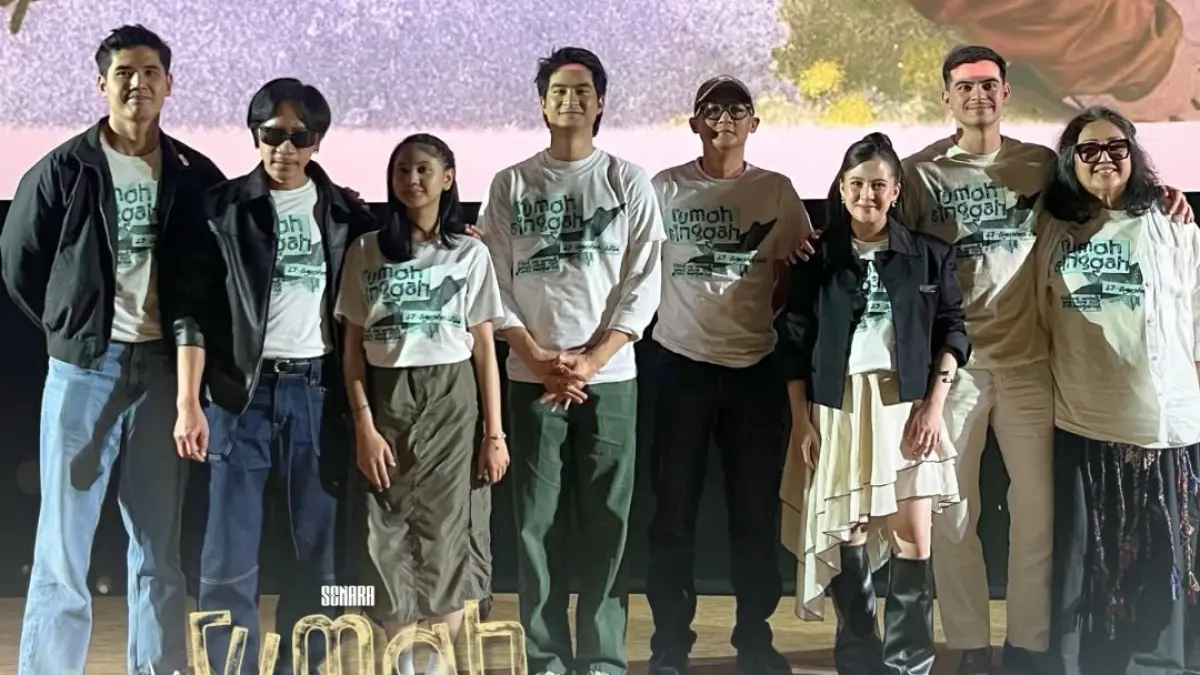 Adhisty Zara dan Ciccio Manassero mengaku terbawa emosi saat syuting film Rumah Singgah. (instagram rumahsinggahfilm)