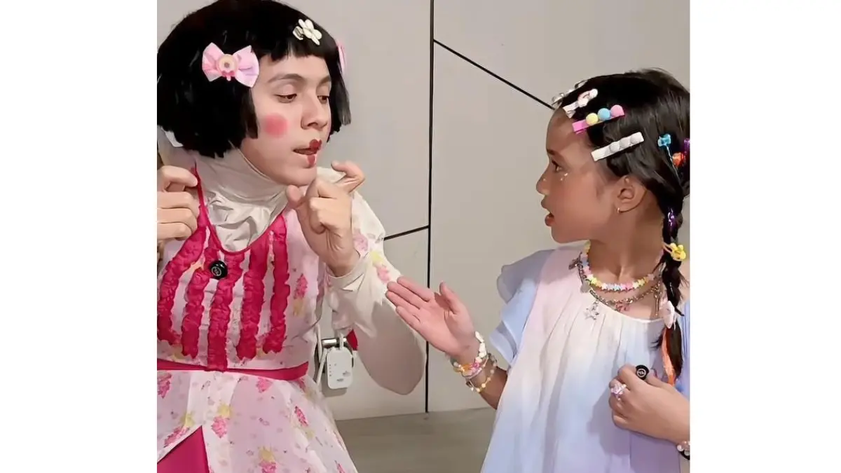 Nycta Gina parodikan Jeng Kelin. (IG missnyctagina )