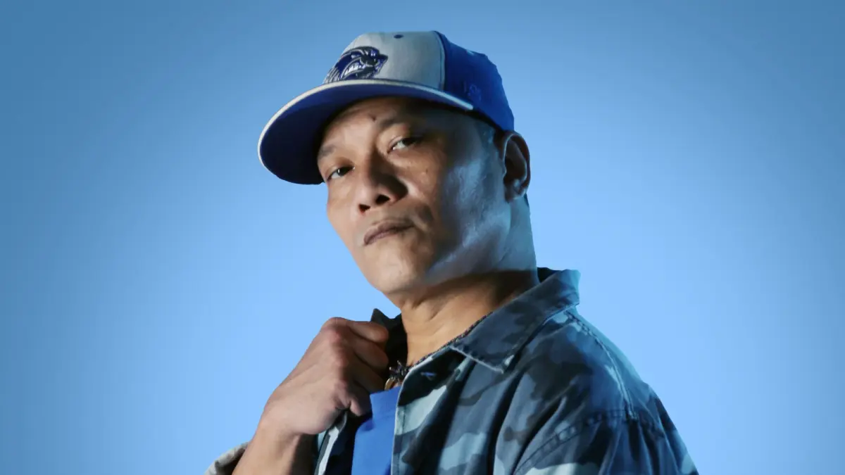 Potret Foto Rapper Iwa K (sumber foto Musica Studios)