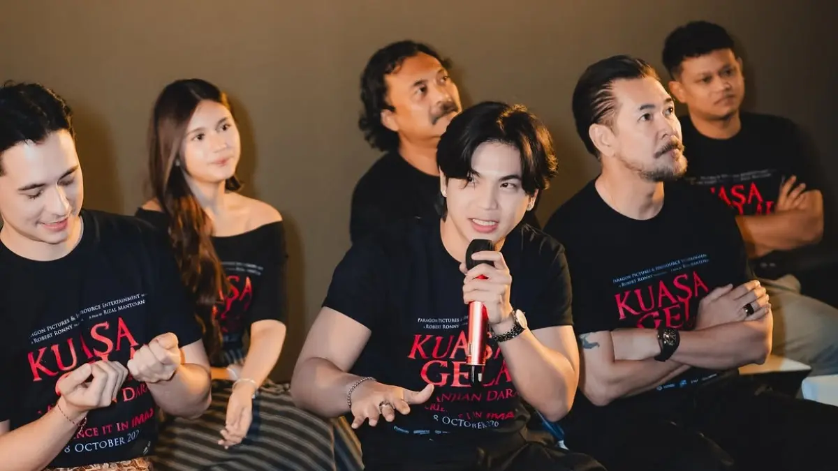 Venly Arauna mengaku hampir menyerah saat memerankan karakter kerasukan di film Kuntilanak Gelap Perjanjian Darah. (instagram venlyadr)