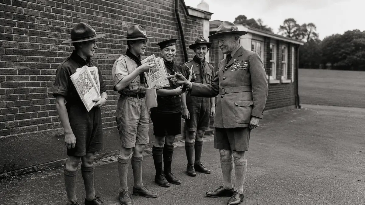 Dokumentasi Robert Stephenson Smyth Baden-Powell. (Dok. Animalia.com)