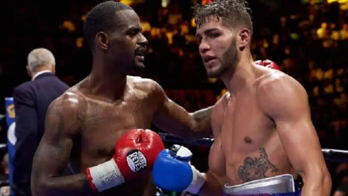 Terrel Williams dan Mendiang Prichard Colon. (World Boxing News)