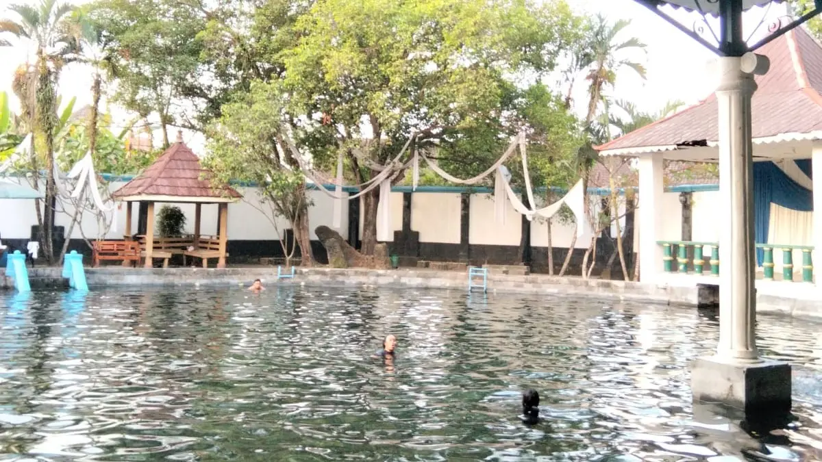 Umbul Ngabean di Pengging, Banyudono, Boyolali. (Rara Belva/Radar Solo)