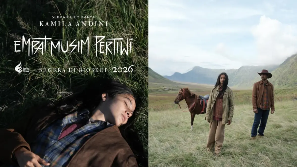 First look film Empat Musim Pertiwi karya Kamila Andini. (instagram/@kamilandini)