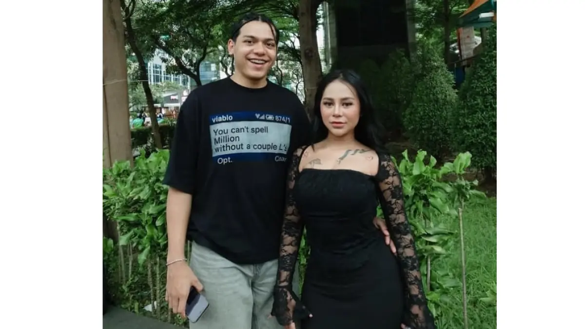  Cimoy Nuraini dan Zidan Rap. (IG cimoynuraini_wjy)