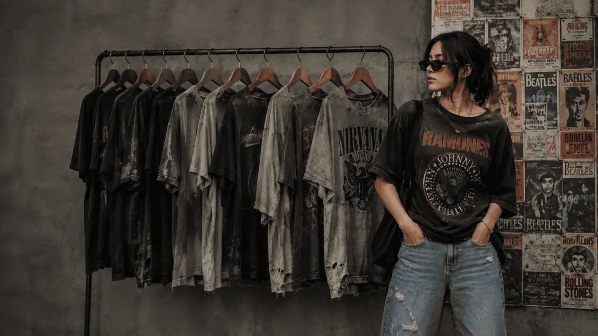Style Kaus tetap stylist. (AI Generated)