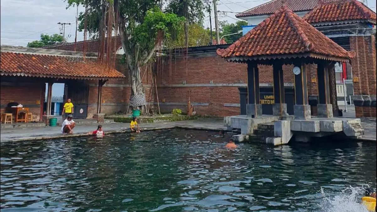 Umbul Tirtomulyo di Kecamatan Sawit, Boyolali.