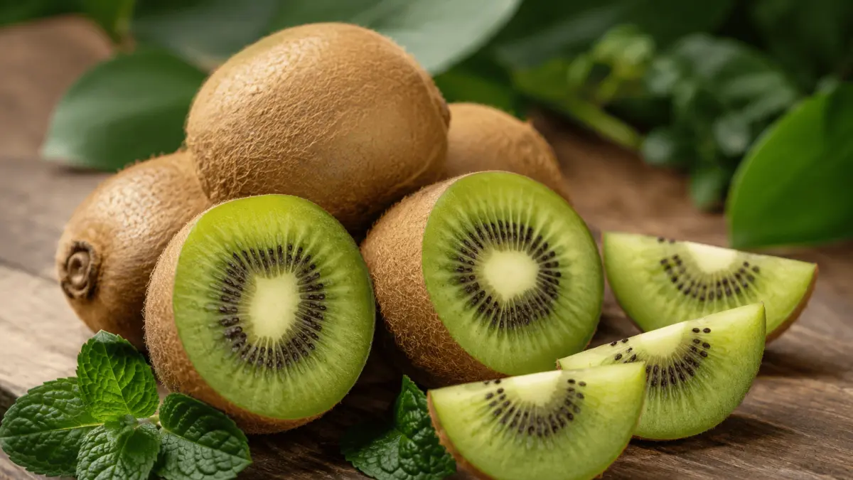 Ilustrasi Buah Kiwi. (AI Generated)