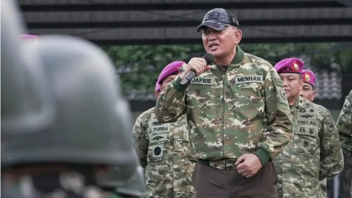 Menhan Sjafrie Sjamsoeddin. (Dok. Kemhan)