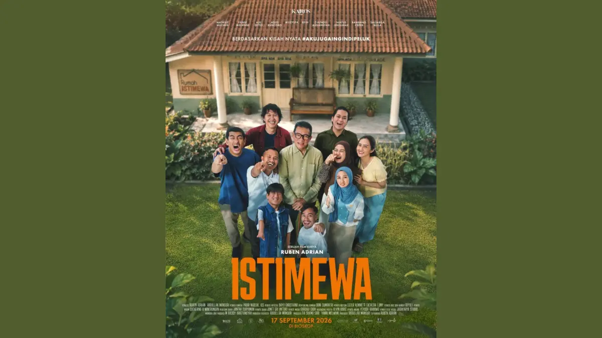 Film Istimewa hadirkan enam anak penyandang disabilitas sebagai pemeran utama. Tayang di bioskop mulai 17 September 2026. (Instagram/@film.istimewa.official)