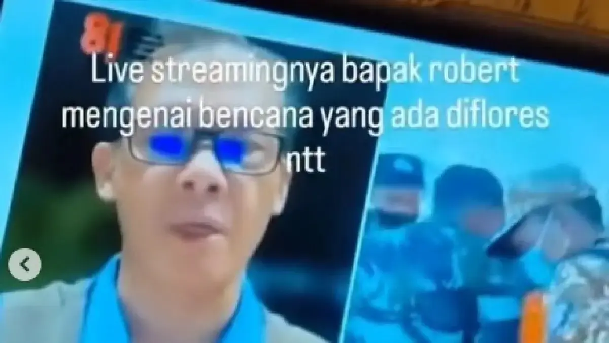 Sebuah video wawancara pejabat Badan Nasional Penanggulangan Bencana (BNPB) di salah satu stasiun televisi swasta menjadi sorotan di media sosial. (Instagram)
