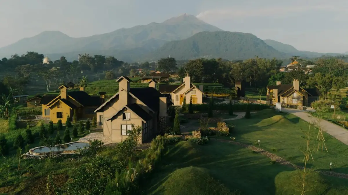 Suasana Rustic Market Valley View di Trawas, Mojokerto.(Traveloka)