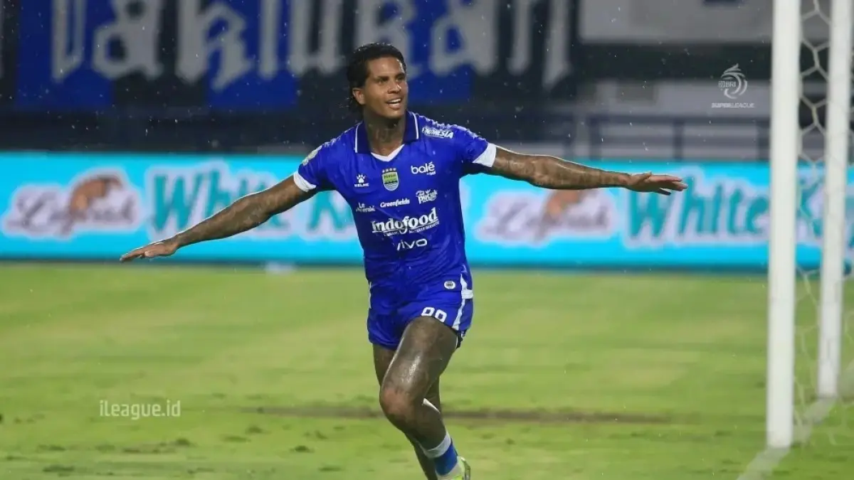 Penyerang Persib, Ramon Tanque. (Dok. Ileague.id)