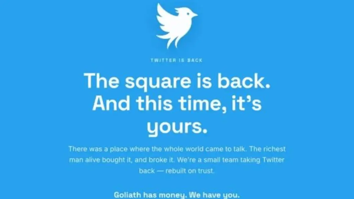 Twitter Comeback.