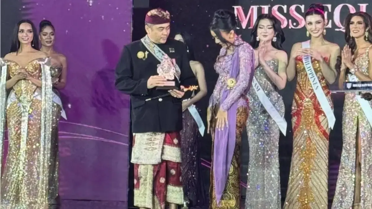 Anggota DPD RI Arya Wedakarna menghadiri Miss Equality World 2026 di Bangkok, Thailand. (Instagram @aryawedakarna)