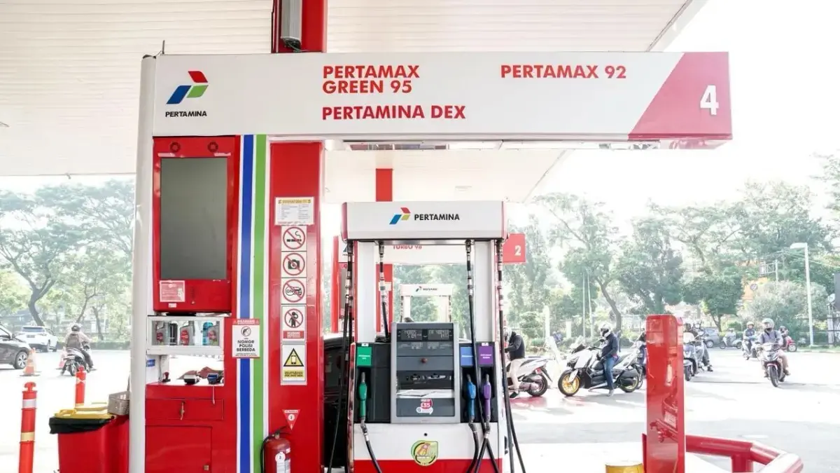 Pertamina menaikkan harga Pertamax Green. (Istimewa)