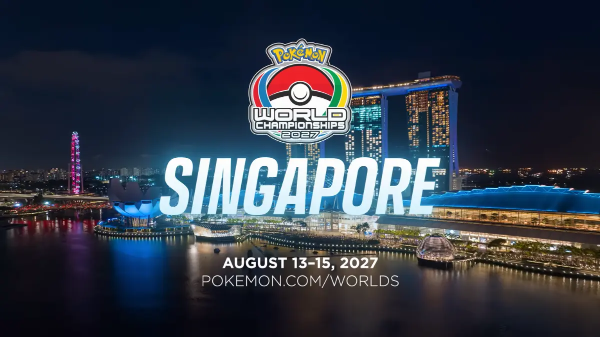 Pokémon World Championships 2027 resmi digelar di Singapura (Foto:
The Official Pokémon YouTube channel)