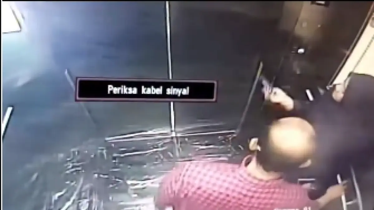 Video CCTV di Lift Diduga Libatkan Oknum Kades Tambun Selatan dan Politisi.